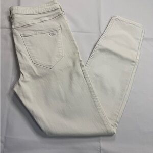 Hollister White Skinny Jeans Smooth Fit